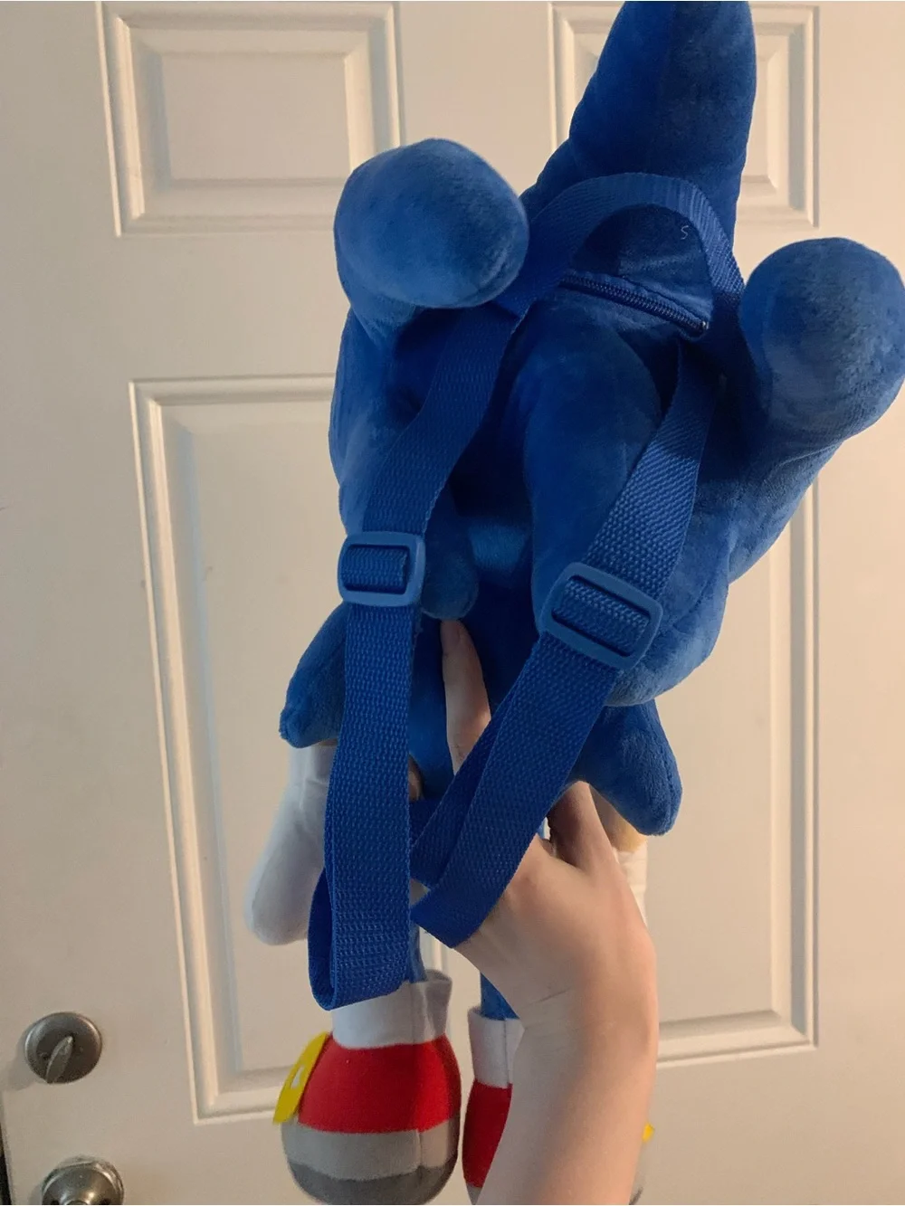 Sonic The Hedgehog Plush Backpack - Blue